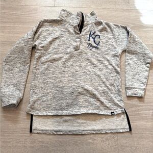Women’s Gray KC Royals Pullover